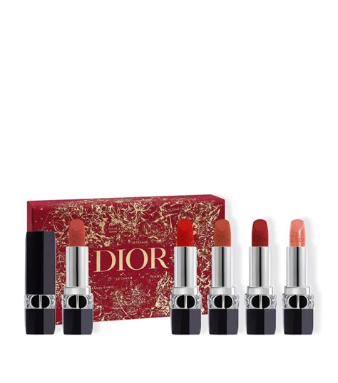 dior lipstick set debenhams|Dior limited edition lipstick set.